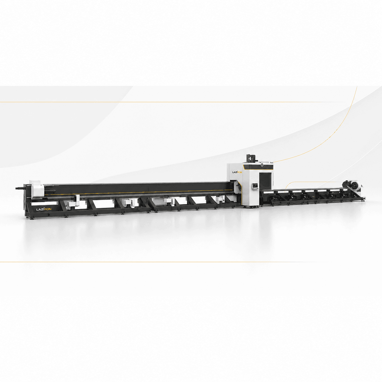 LAZIRON T3L Automatic Three-Chuck Laser Tube Machine — 2