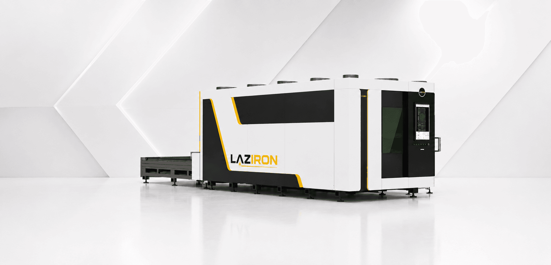 LAZIRON EP Enclosed Laser Machine with Exchangeable Table