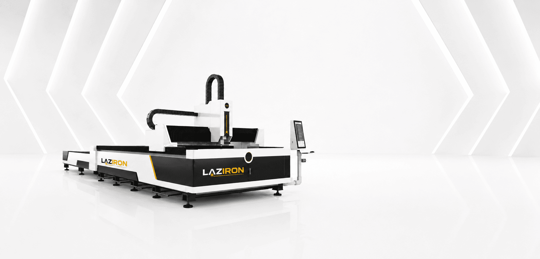LAZIRON E Laser cutting machine with exchangeable table