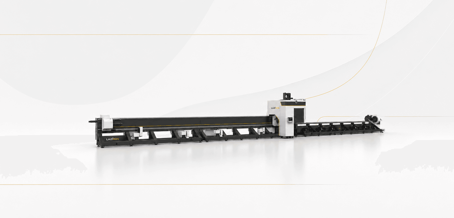 LAZIRON T3L Automatic Three-Chuck Laser Tube Machine