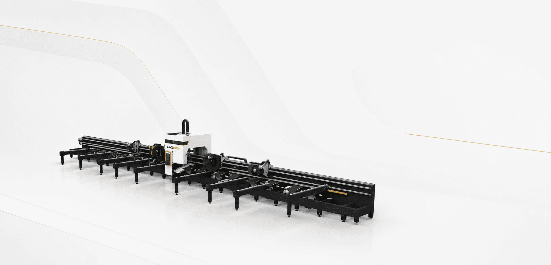 LAZIRON T4 Four-Chuck Tube Laser Machine